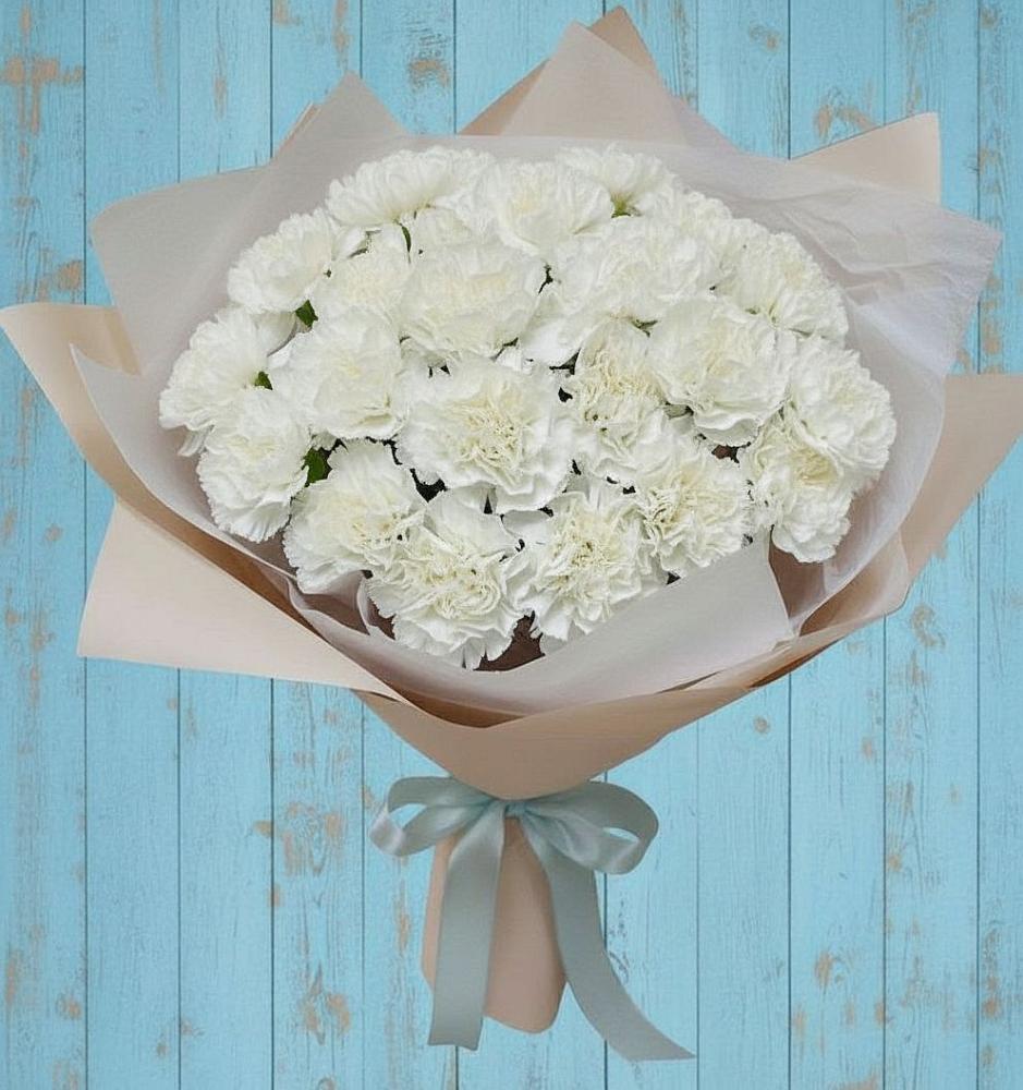 Букет цветов из: Гвоздики в Чемодановке