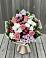 Букет цветов из: Альстромерии, Гвоздики, Розы и Хризантемы в Чемодановке