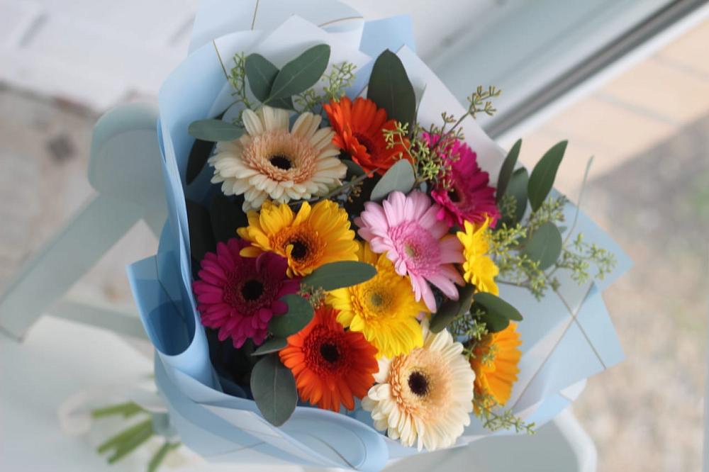 Букет цветов из: Герберы в Чемодановке