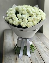 Букет 35 Белых роз в Чемодановке