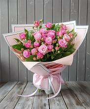 Букет Розовый кустик в Чемодановке