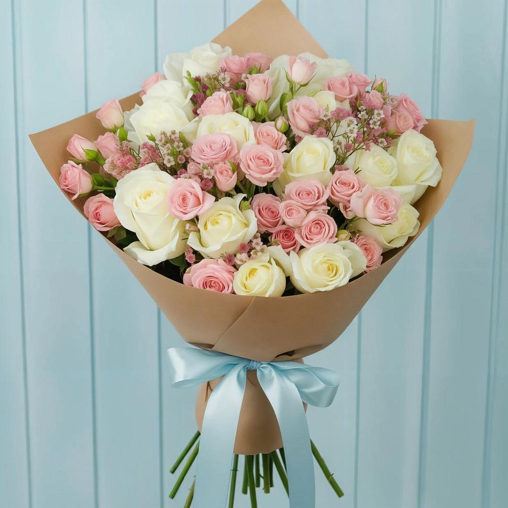 Букет цветов из: Розы в Чемодановке