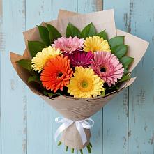 Букет цветов из:  Герберы в Чемодановке