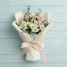 Букет цветов из:  Альстромерии в Чемодановке