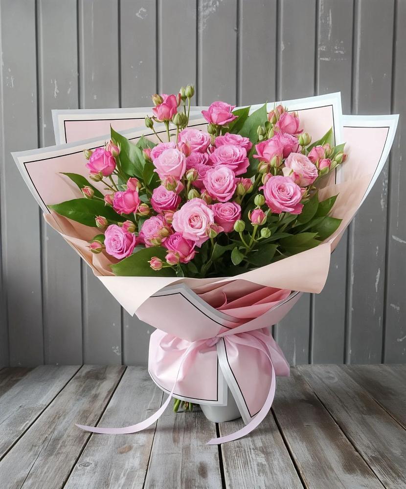 Букет Розовый кустик в Чемодановке