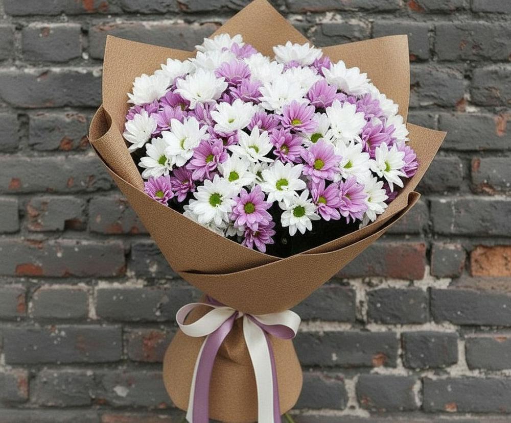 Букет цветов из: Хризантемы в Чемодановке