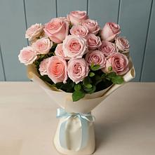 Букет Розовый шарм #REPLACE_PRED# Чемодановке