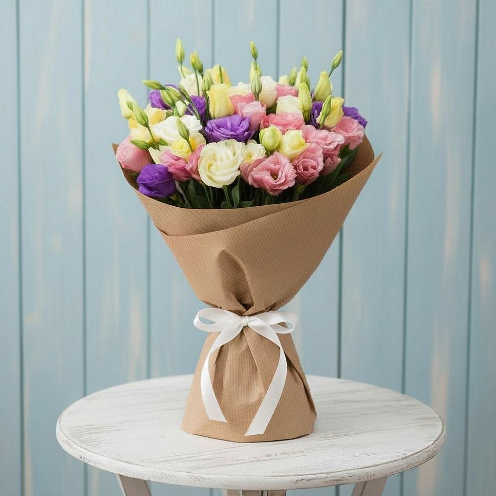 Букет цветов из: Лизиантусы в Чемодановке