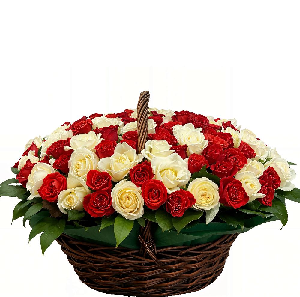 Премиум букет из: Розы в Чемодановке