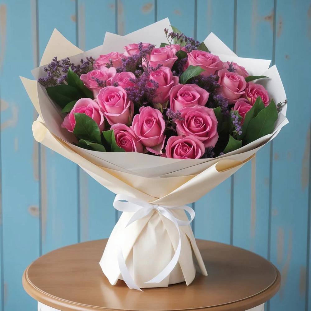 Букет цветов из: Розы в Чемодановке