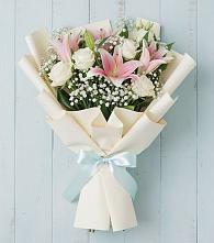 Букет цветов из:  Лилии в Чемодановке