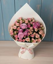Букет цветов из:  Розы #REPLACE_PRED# Чемодановке